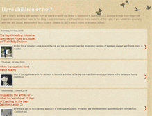 Tablet Screenshot of childrenornot.blogspot.com