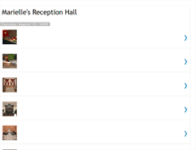 Tablet Screenshot of marielleshall.blogspot.com