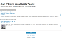 Tablet Screenshot of coonrapidsward.blogspot.com