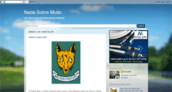Desktop Screenshot of nadasobremuito.blogspot.com