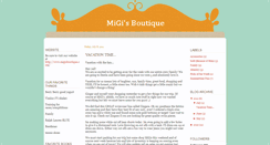 Desktop Screenshot of migisboutique-mistiginger.blogspot.com