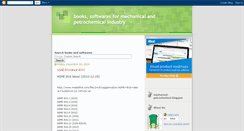 Desktop Screenshot of mechanical-petrochemical.blogspot.com