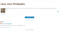 Tablet Screenshot of caseyjonesphotography.blogspot.com