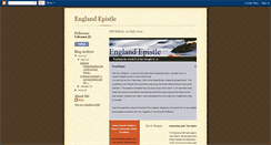 Desktop Screenshot of englandepistle.blogspot.com