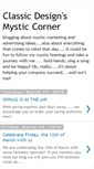 Mobile Screenshot of classicdesignsmysticcorner.blogspot.com