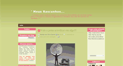 Desktop Screenshot of meu-rascunho-verde.blogspot.com