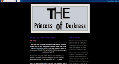 Desktop Screenshot of friendlydarkprincess.blogspot.com