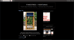 Desktop Screenshot of finestres-ventanas.blogspot.com