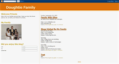 Desktop Screenshot of doughtiefamily.blogspot.com