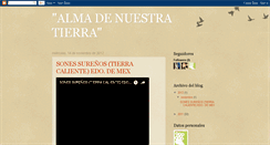 Desktop Screenshot of alarbotalmadenuestratierra.blogspot.com
