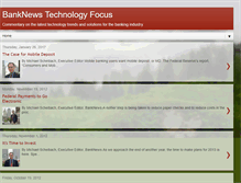 Tablet Screenshot of banknewstechnology.blogspot.com