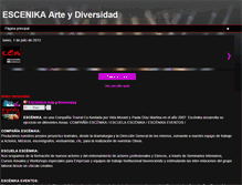 Tablet Screenshot of escenikablog.blogspot.com