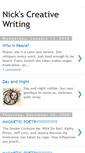 Mobile Screenshot of creativewritingnd.blogspot.com