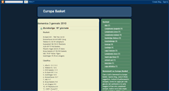 Desktop Screenshot of europa-basket.blogspot.com