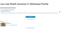 Tablet Screenshot of e-for-me-insurance.blogspot.com