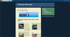Desktop Screenshot of downloadgratisgame.blogspot.com