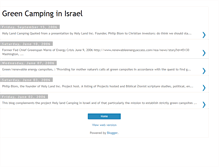 Tablet Screenshot of greencamping-il.blogspot.com