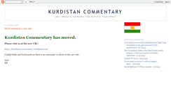 Desktop Screenshot of kurdistancommentary.blogspot.com
