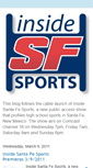 Mobile Screenshot of insidesantafesports.blogspot.com