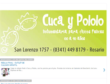 Tablet Screenshot of cucaypololo.blogspot.com