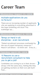 Mobile Screenshot of career-team.blogspot.com
