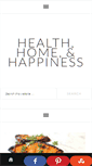 Mobile Screenshot of healthhomehappy.blogspot.com