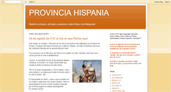 Desktop Screenshot of novaromahispania.blogspot.com