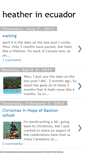 Mobile Screenshot of heatherinecuador.blogspot.com