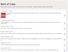 Tablet Screenshot of mejordecuba.blogspot.com