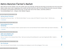 Tablet Screenshot of farmmarketmoncton.blogspot.com