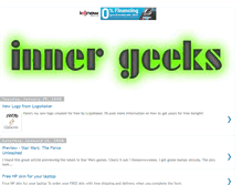 Tablet Screenshot of innergeeks.blogspot.com