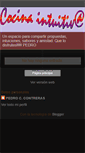 Mobile Screenshot of cocinaintuitiva.blogspot.com