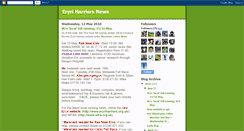 Desktop Screenshot of eryriharriers.blogspot.com