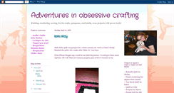 Desktop Screenshot of craftobsessive.blogspot.com