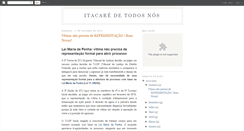 Desktop Screenshot of itacaredetodosnos.blogspot.com