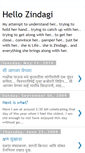 Mobile Screenshot of hellozindagi.blogspot.com