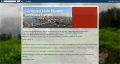 Desktop Screenshot of conhecaolesteeuropeuconhecaahungria.blogspot.com