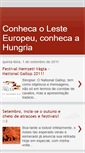 Mobile Screenshot of conhecaolesteeuropeuconhecaahungria.blogspot.com