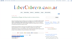 Desktop Screenshot of libercabrera.blogspot.com