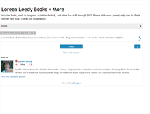 Tablet Screenshot of loreenleedybooks.blogspot.com