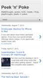 Mobile Screenshot of peek-poke.blogspot.com