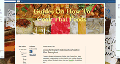 Desktop Screenshot of guidesonhowtocookthaifoods.blogspot.com