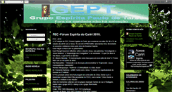 Desktop Screenshot of grupoespiritapaulodetarso.blogspot.com