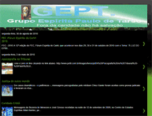 Tablet Screenshot of grupoespiritapaulodetarso.blogspot.com