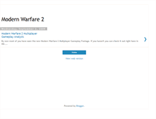 Tablet Screenshot of mw2infoblog.blogspot.com