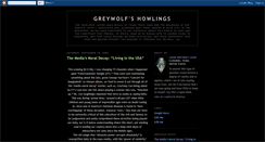 Desktop Screenshot of greywolfs-howlings.blogspot.com