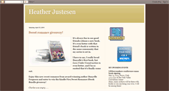 Desktop Screenshot of heatherjustesen.blogspot.com