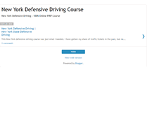 Tablet Screenshot of newyork-defensivedrivingcourse-online.blogspot.com