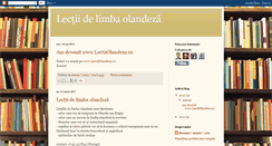 Desktop Screenshot of lectiiolandeza.blogspot.com
