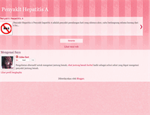 Tablet Screenshot of penyakithepatitisa3.blogspot.com